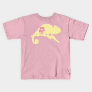 Iguana silhouette Kids T-Shirt